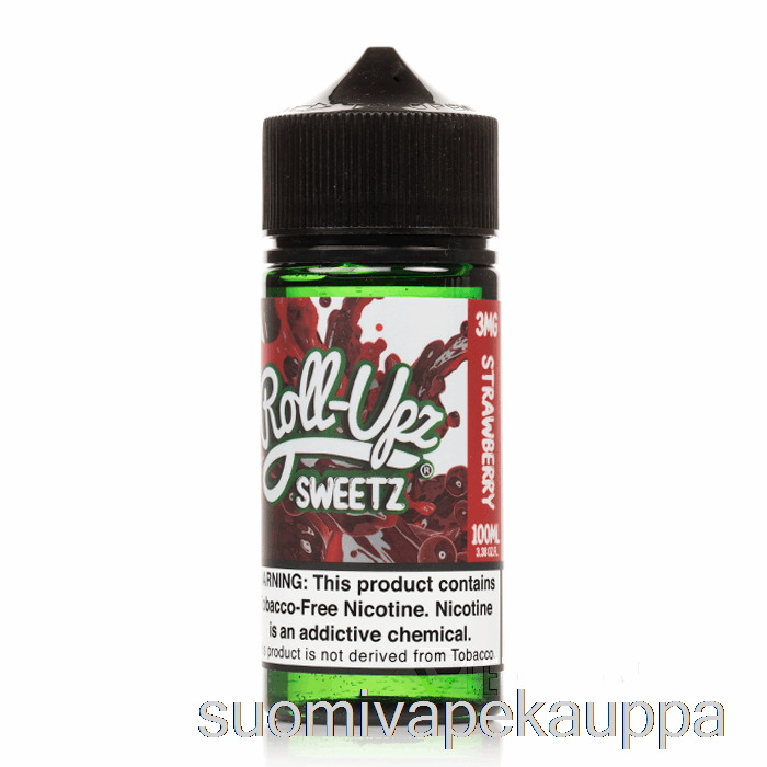 Vape Kauppa Mansikka - Mehu Roll-upz - 100ml 0mg